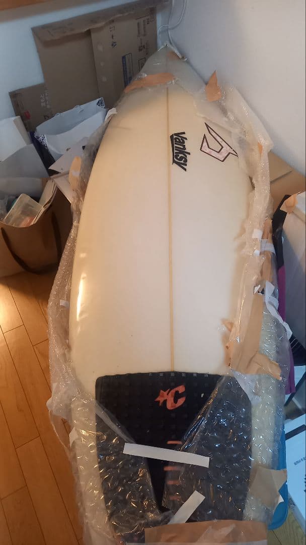 てつ　ジャスティスサーフボード　小波バンクシー　5.10　高浮力　福岡近