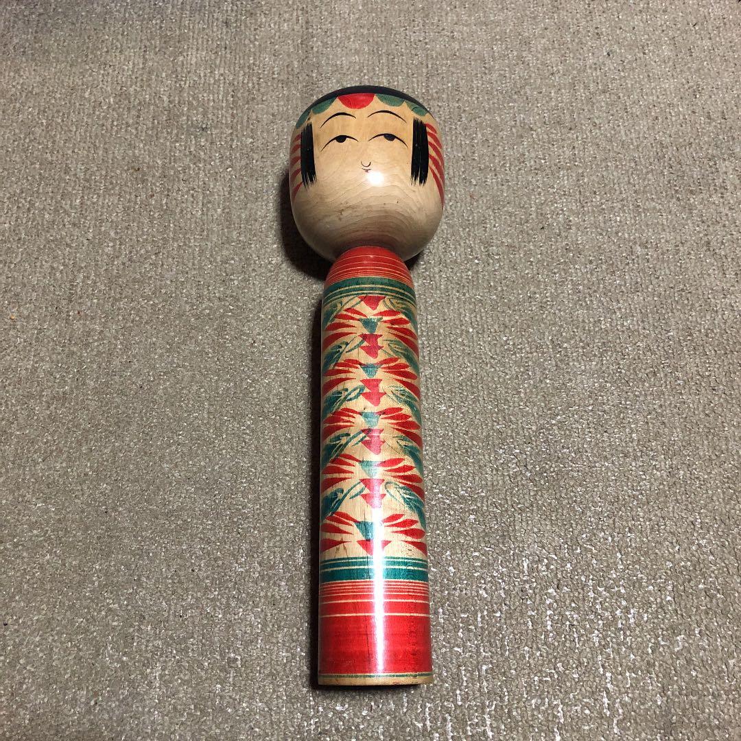 鎌田文市作のこけし