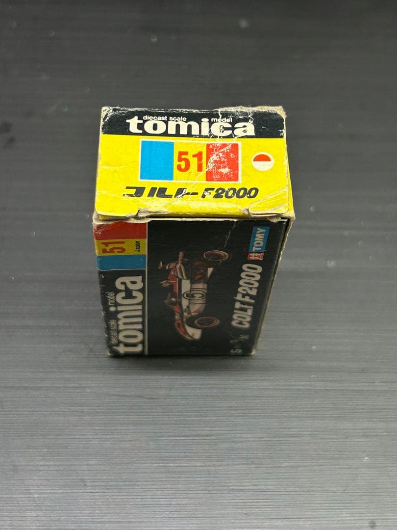 当時物　黒箱トミカ COLT F2000 ミニカー 1/50