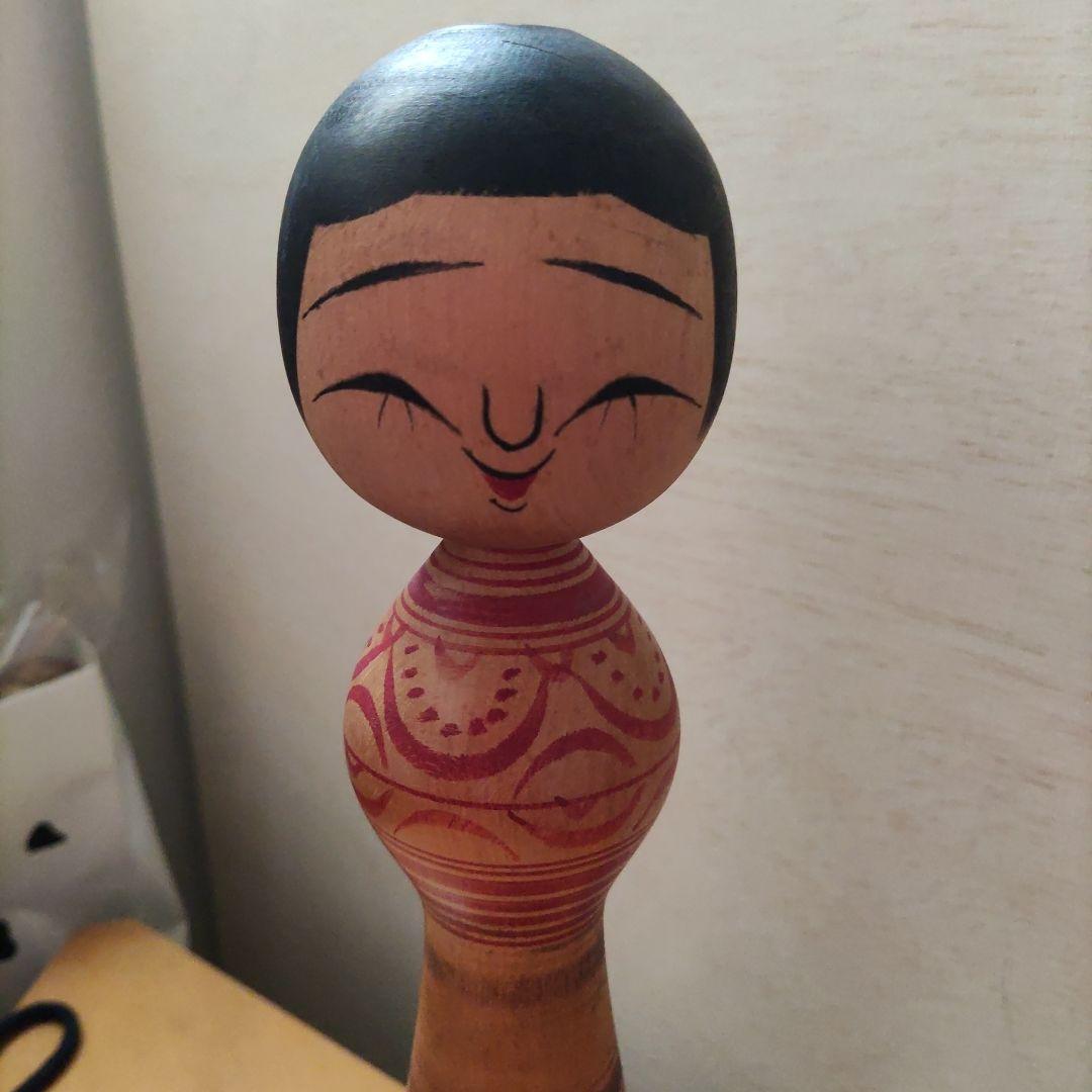 貴重　津軽系　温湯こけし　盛　秀太郎　作