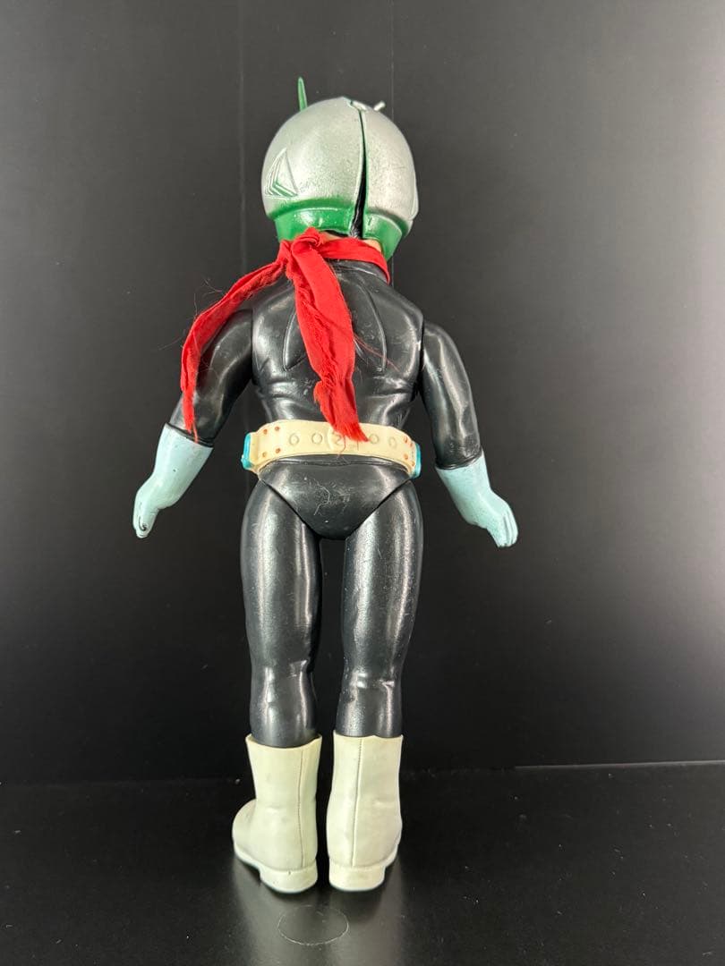 仮面ライダー 旧バンダイ ソフビ 面取れ