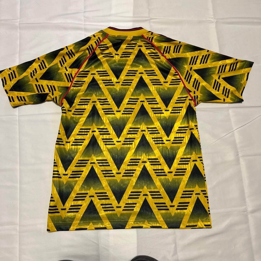 シウマイ様希少美品復刻アーセナル ９１〜９３シーズンアウェーサイズXL