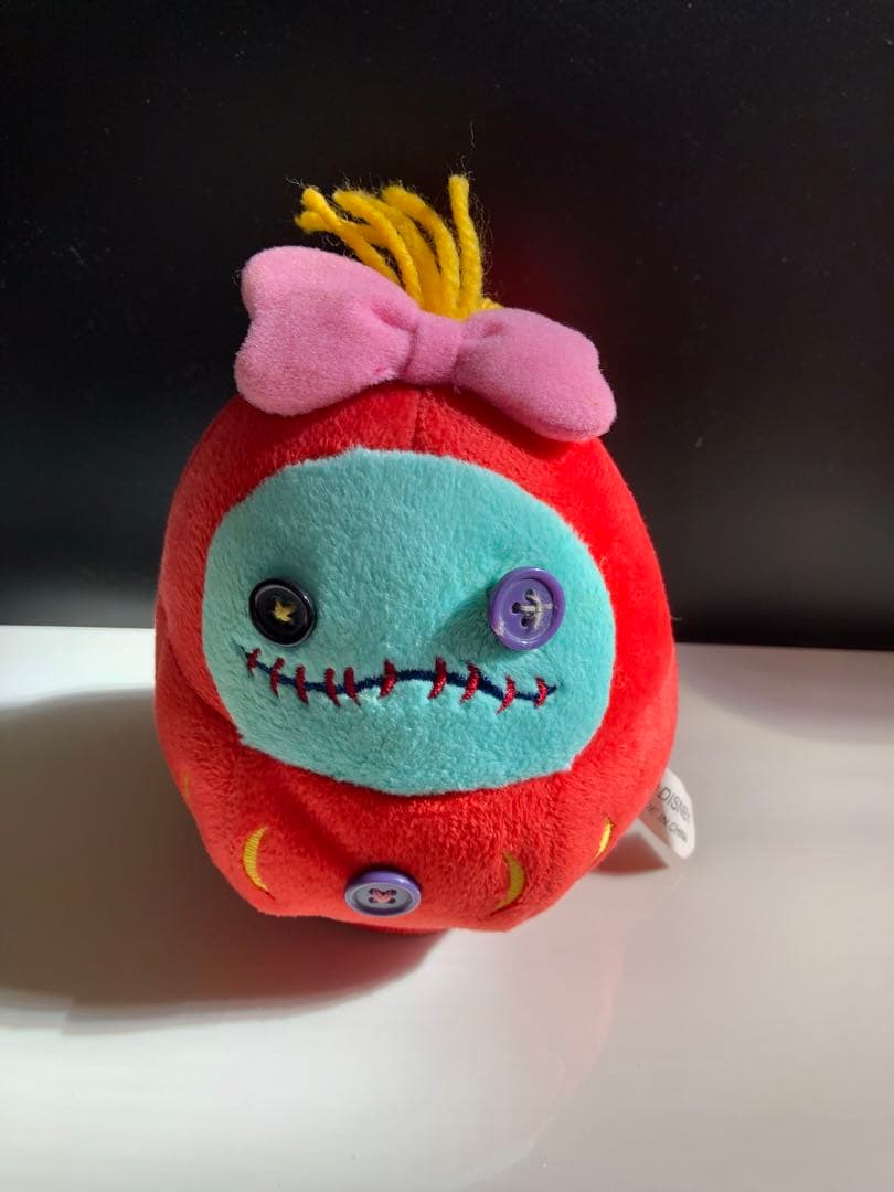 スティッチ とスクランプ ダルマぬいぐるみ