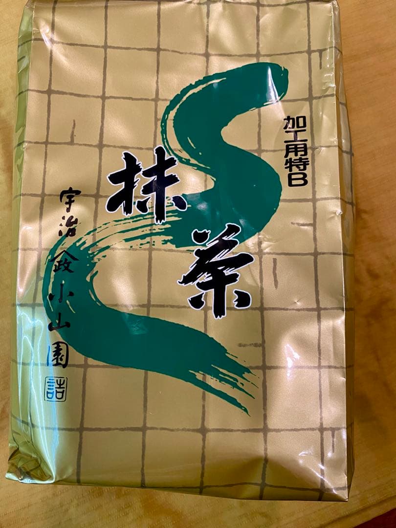 京都宇治抹茶　山政小山園　加工用特Ｂ　1Kg MATCHA POWDERED