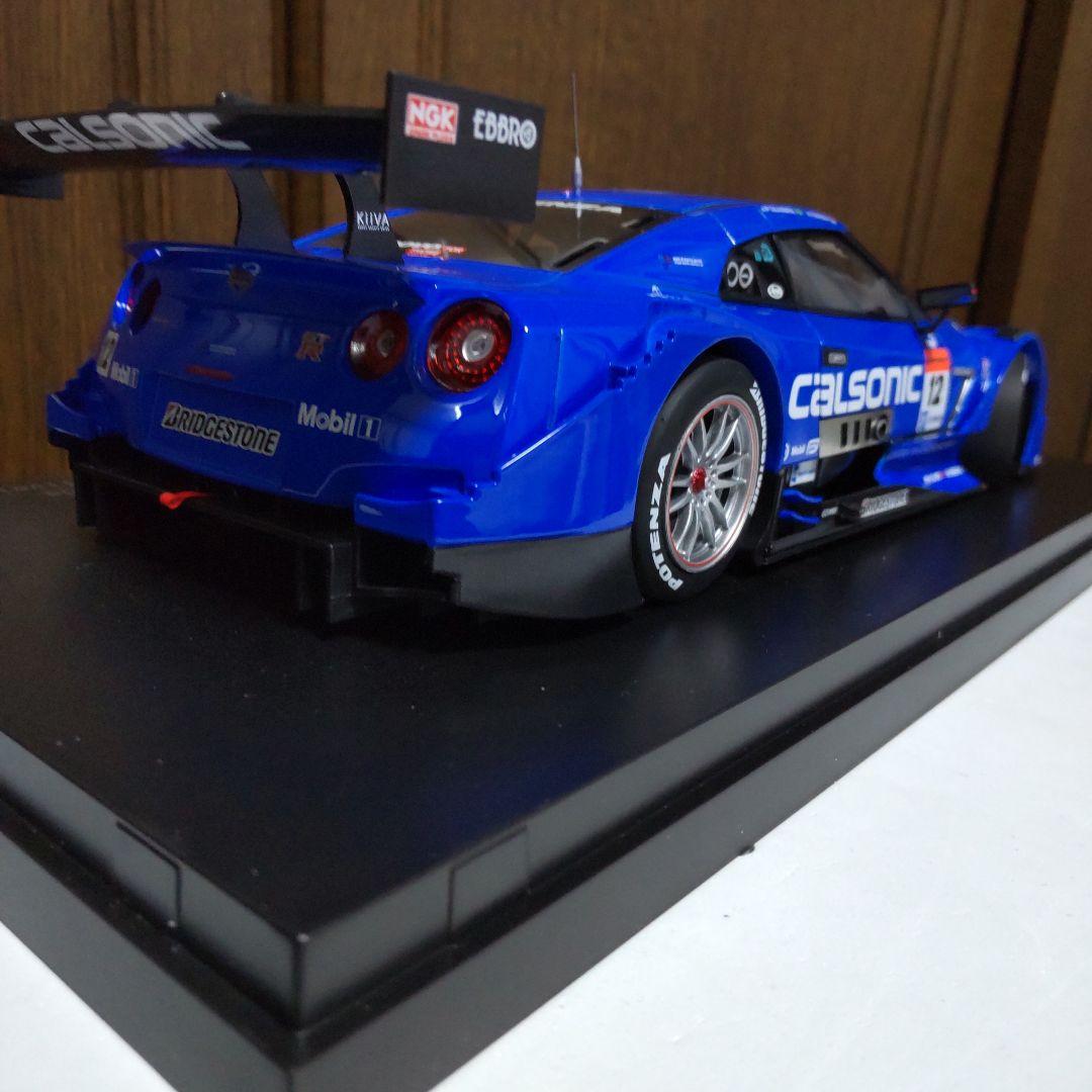 ニッサン GT-R R35 カルソニック スーパーGT 1/18 エブロ