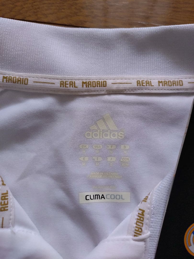 adidas レアル・マドリード　ゲームシャツ