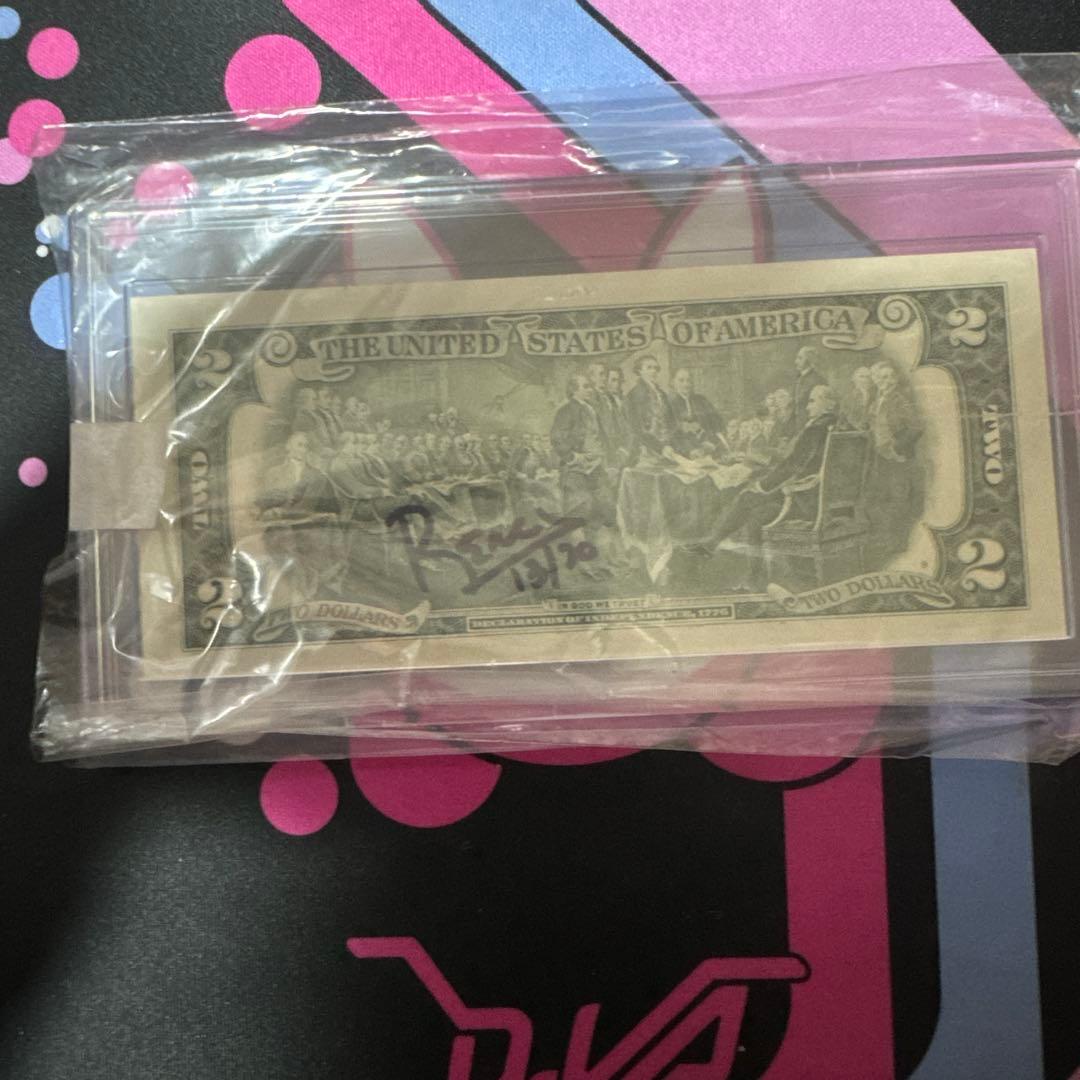【激レア‼️】世界限定各７０枚マイケル ジョーダン 米国公認 ２ドル札 3種セット