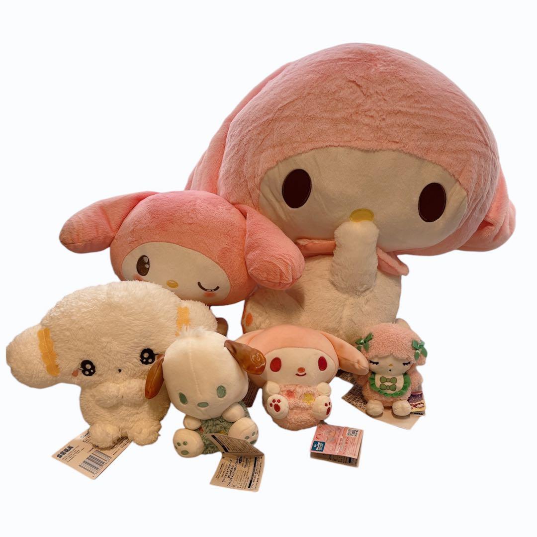 サンリオ　プライズ　ぬいぐるみ　16点セット