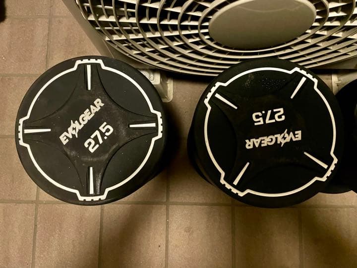 EVOLGEARエヴォルギア ダンベル   4ペアセット