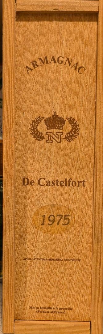 50年熟成/1975年ヴィンテージのブランデー（アルマニャック）