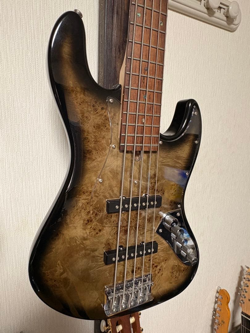 バッカス　5弦ベース　エレキベース　WJB5-BP