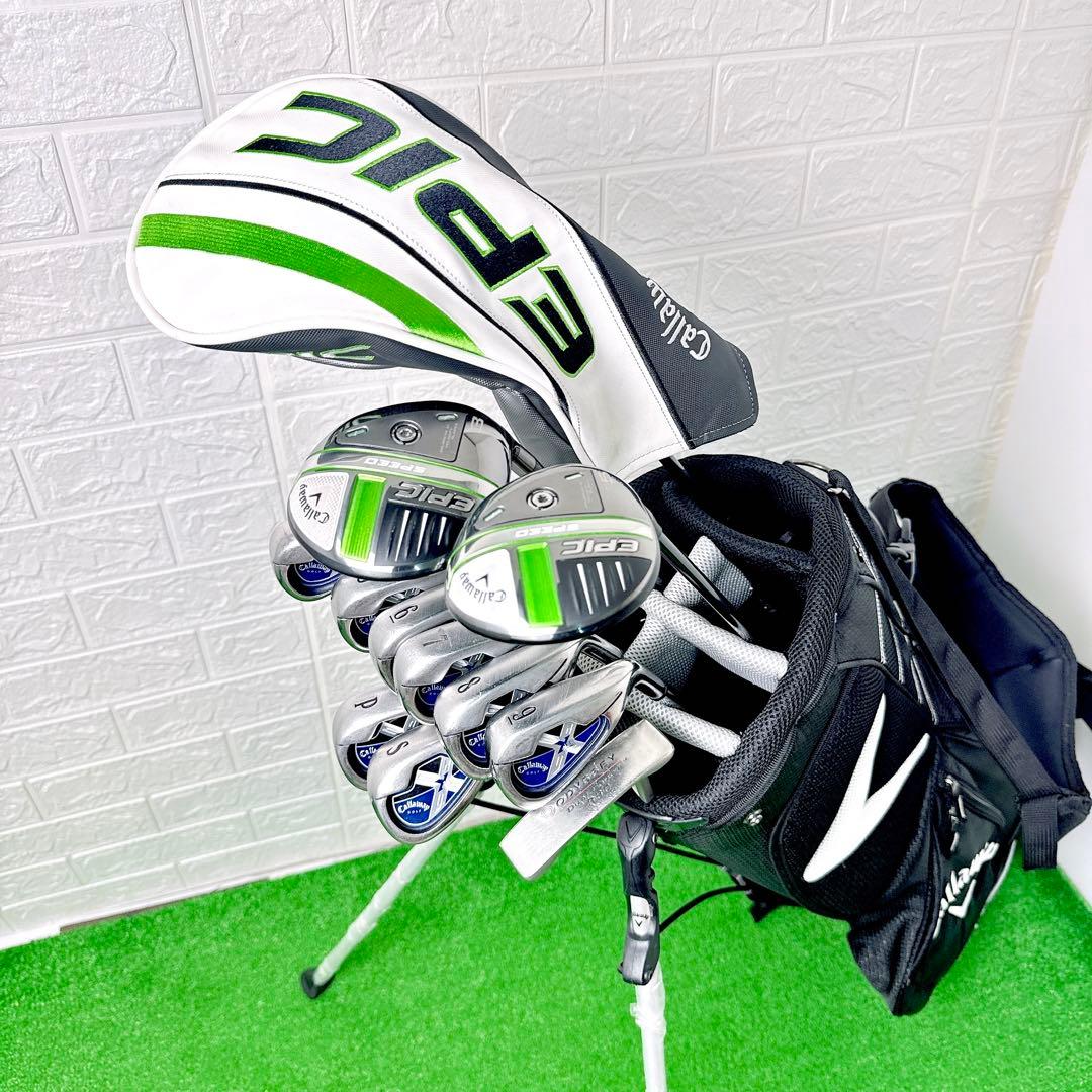 2021年☆キャロウェイ エピック スピード メンズゴルフクラブ 完璧フルセット