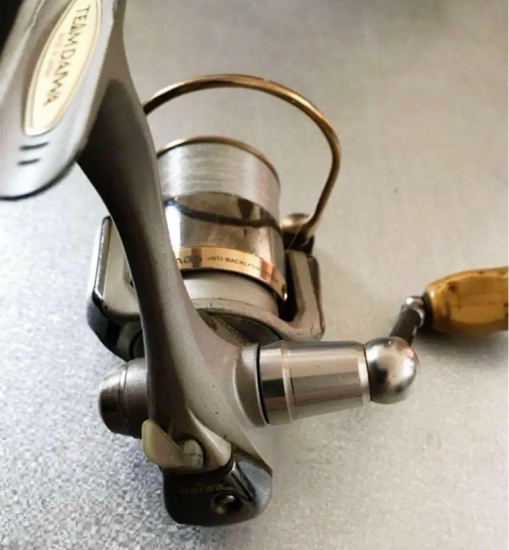【希少品】Daiwa TDダイワ スピニングリール ハンドル交換 トラウト バス