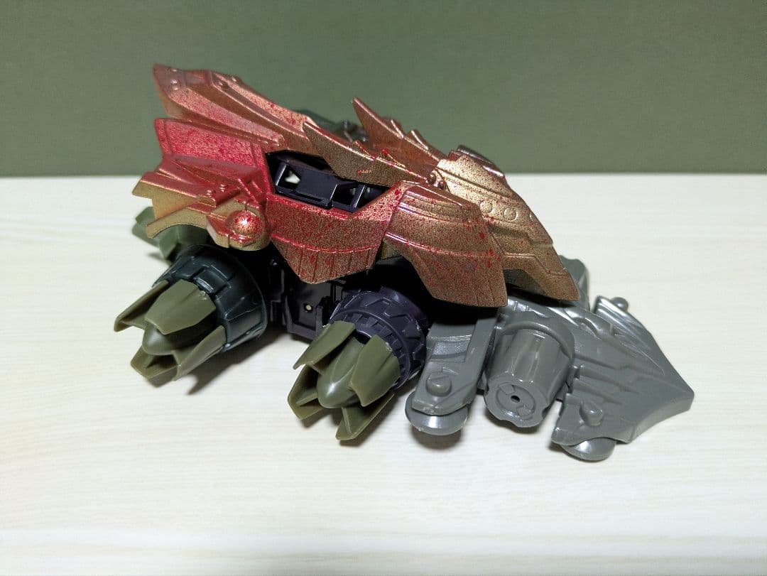 美品　クラッシュギア　鎧輝　カスタム品　爆龍爪改