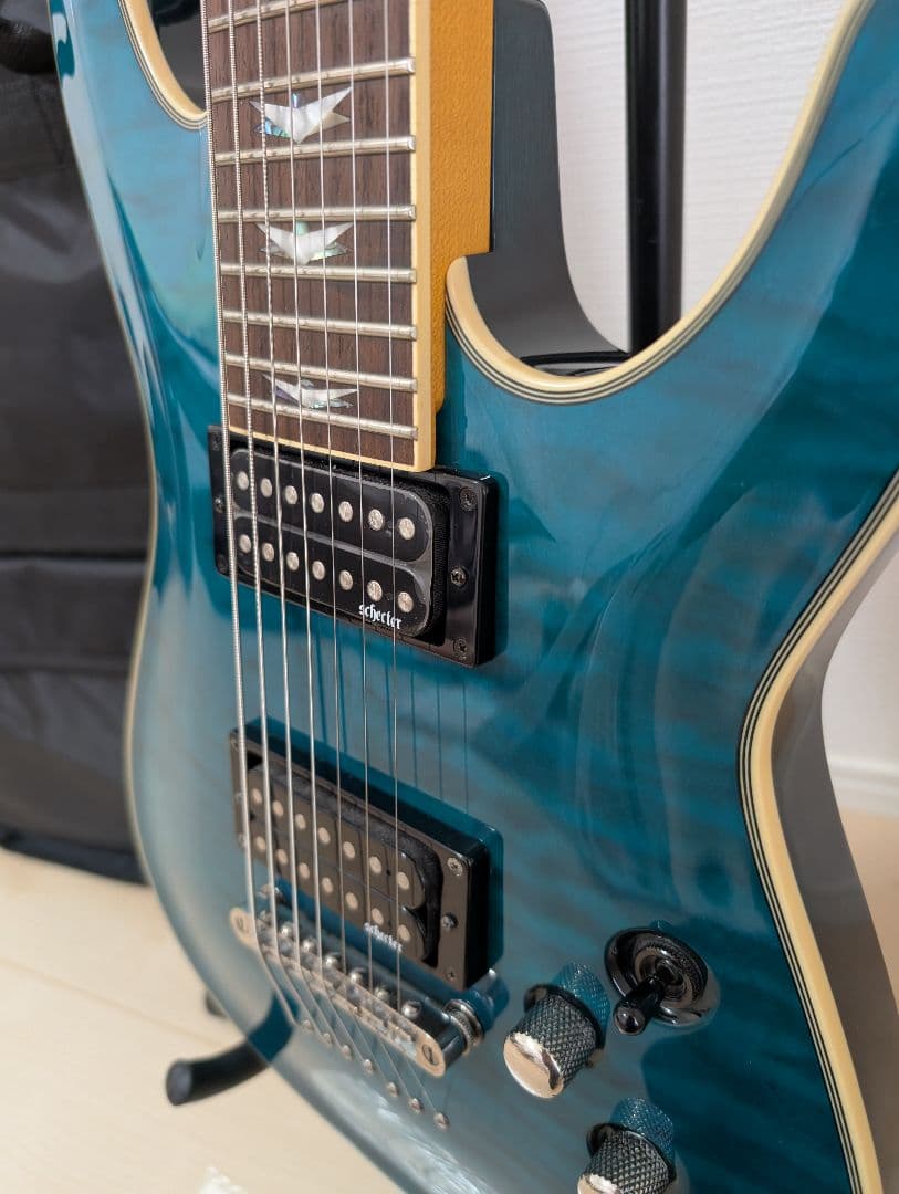 【美品・動作良好】 SCHECTER OMEN EXTREME-7 7弦 エレキ