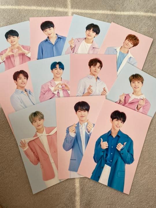 アイドル SEVENTEEN CARAT LAND  PHOTO SET