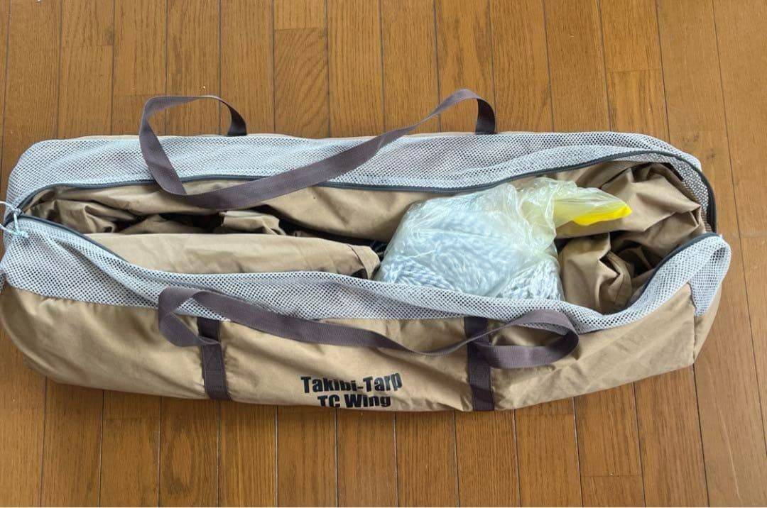 【希少！】 テンマク焚火タープtcウィング takibitarp tc wing
