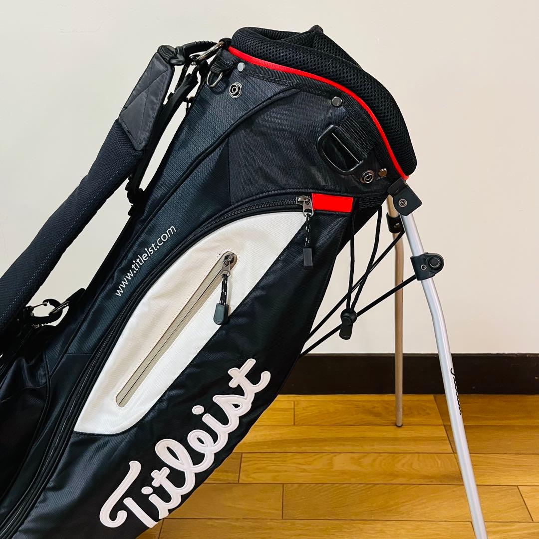 【希少品】タイトリスト キャディバッグ スタンド式 送料込み No2