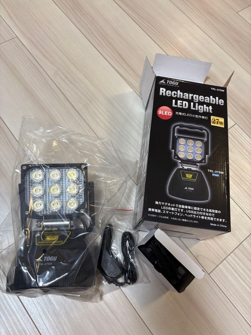 TOGU TRL-27SW 充電式LED作業灯