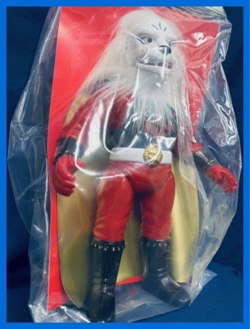 ★メディコム・トイ　ピープロレトロソフビ　快傑ライオン丸（植毛版）未開封・新品★