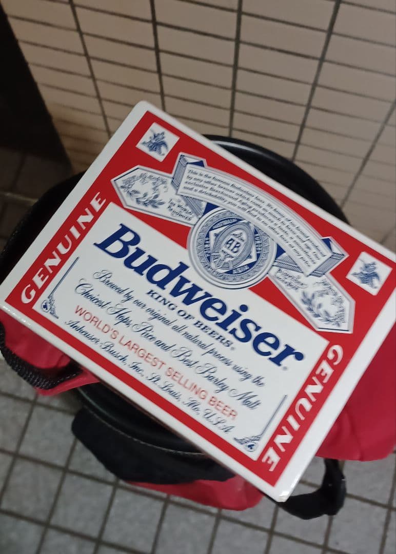 Budweiser vintage キャディバッグ　ゴルフ　vessel