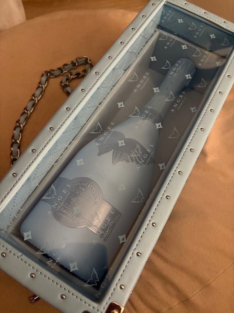 ANGEL Demi Sec エンジェル　ドゥミセック　水色　未開封　シャンパン