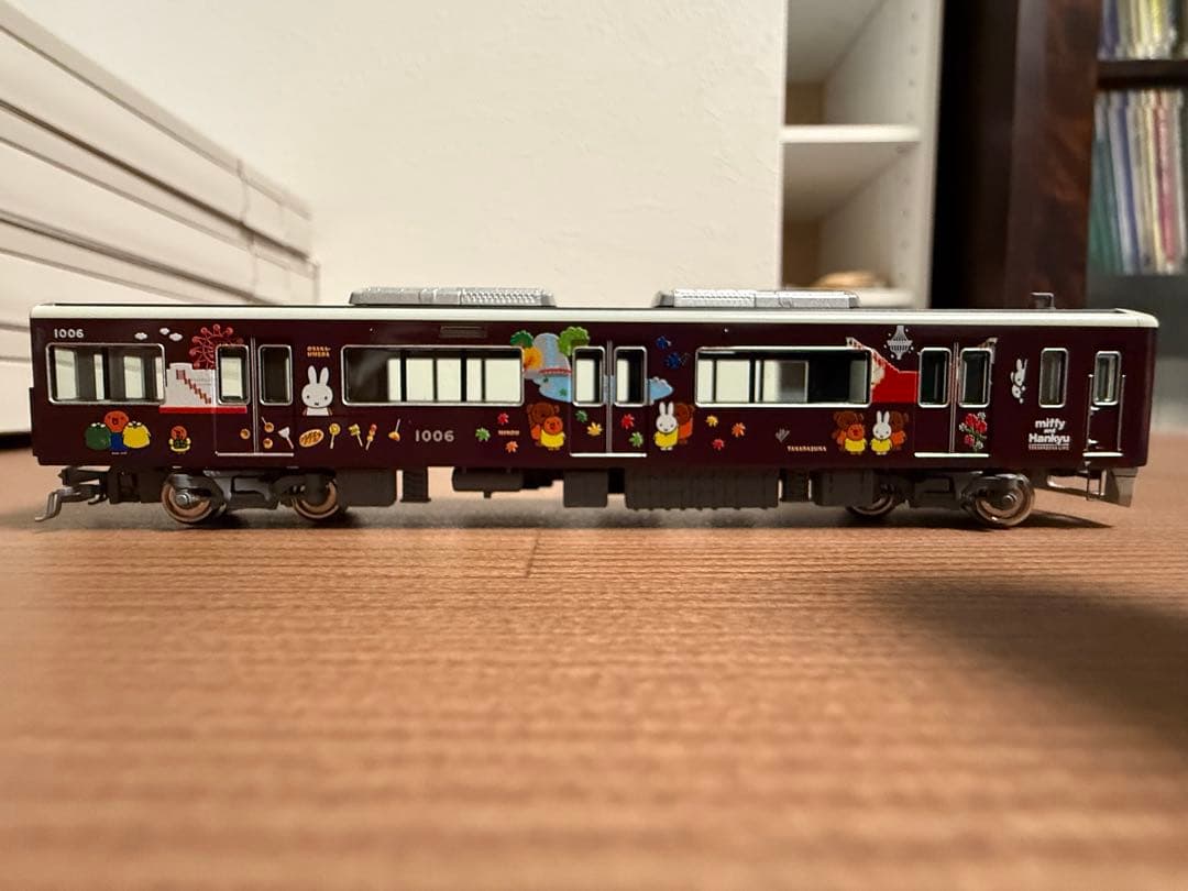 (精密加工品)阪急ミッフィー　宝塚線※シール一部使用済み