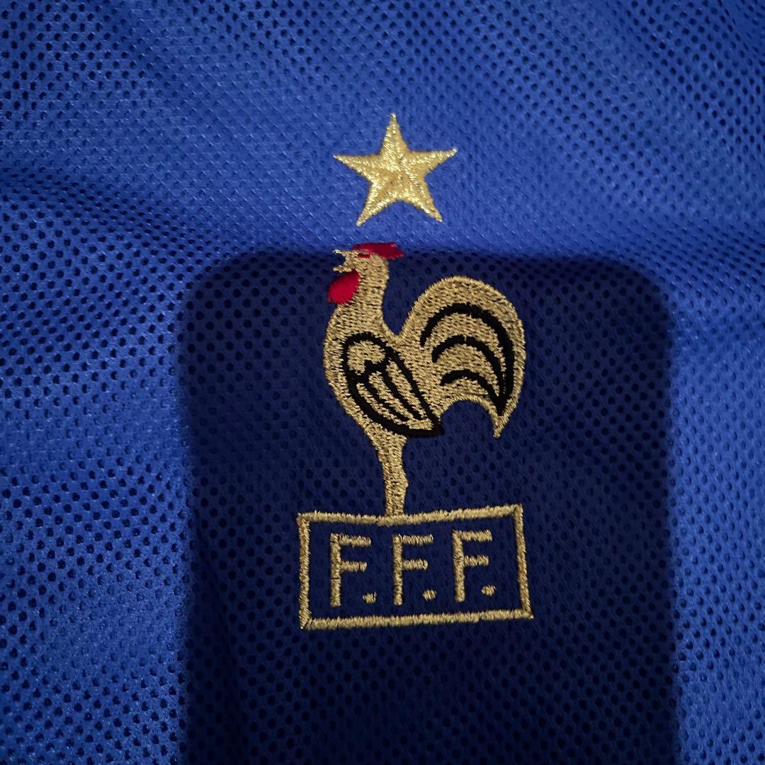 アディダス2002年フランス代表オーセンティックユニホーム　ジダン　2XOサイズ