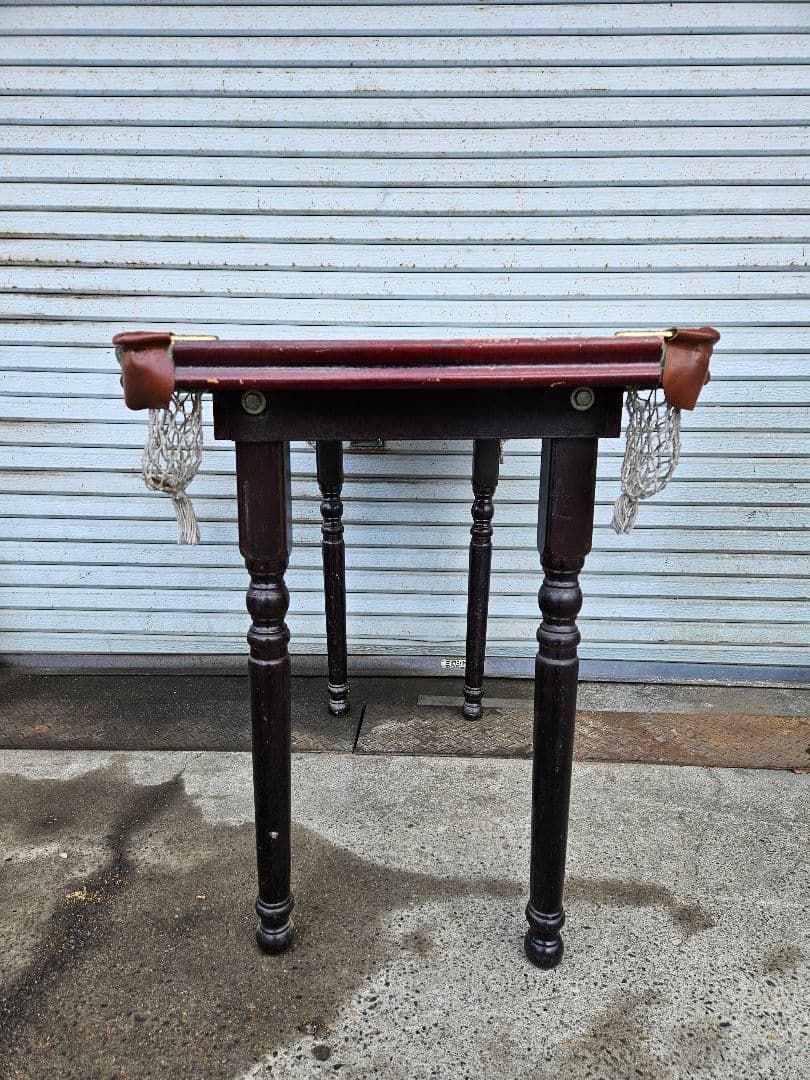 ヴィンテージ ビリヤード台 小型 家庭用 木製 レトロ インテリア 家具