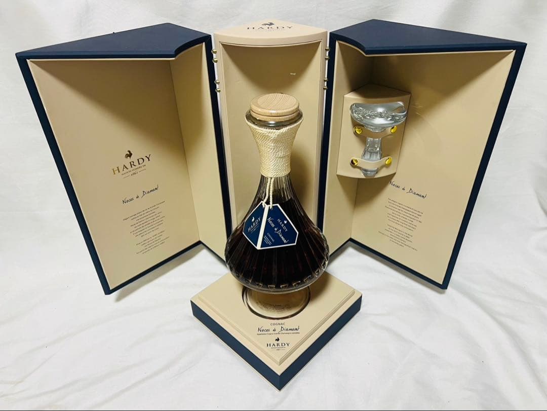 ハーディー　ノース・ド・ディアマン　クリスタルボトル　替え栓・箱付き　未開封