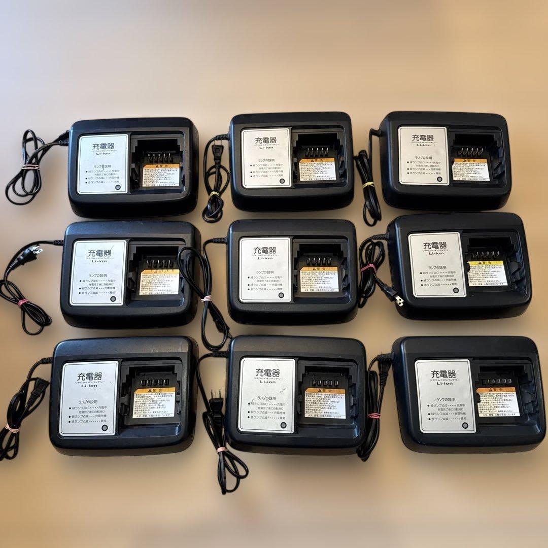 ヤマハ電動自転車充電器　9台