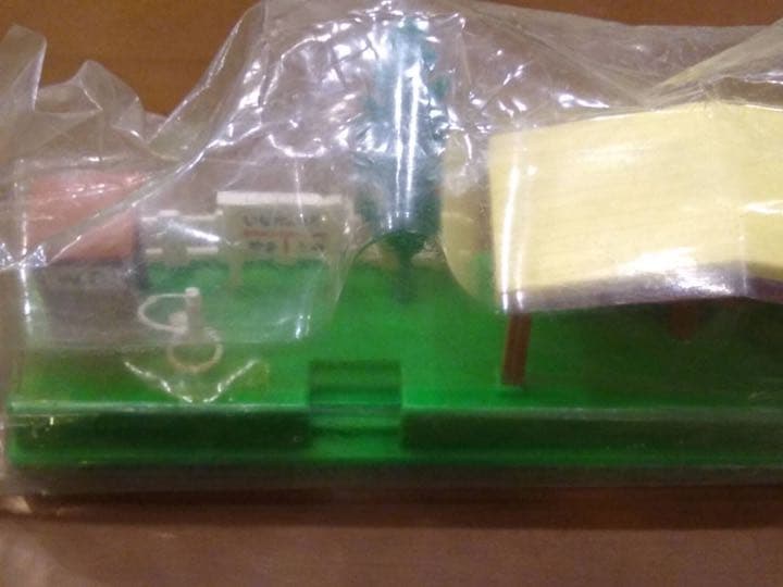 超希少 プラレール 情景部品 いなかのえき 2種＋ノーマル駅 未使用品
