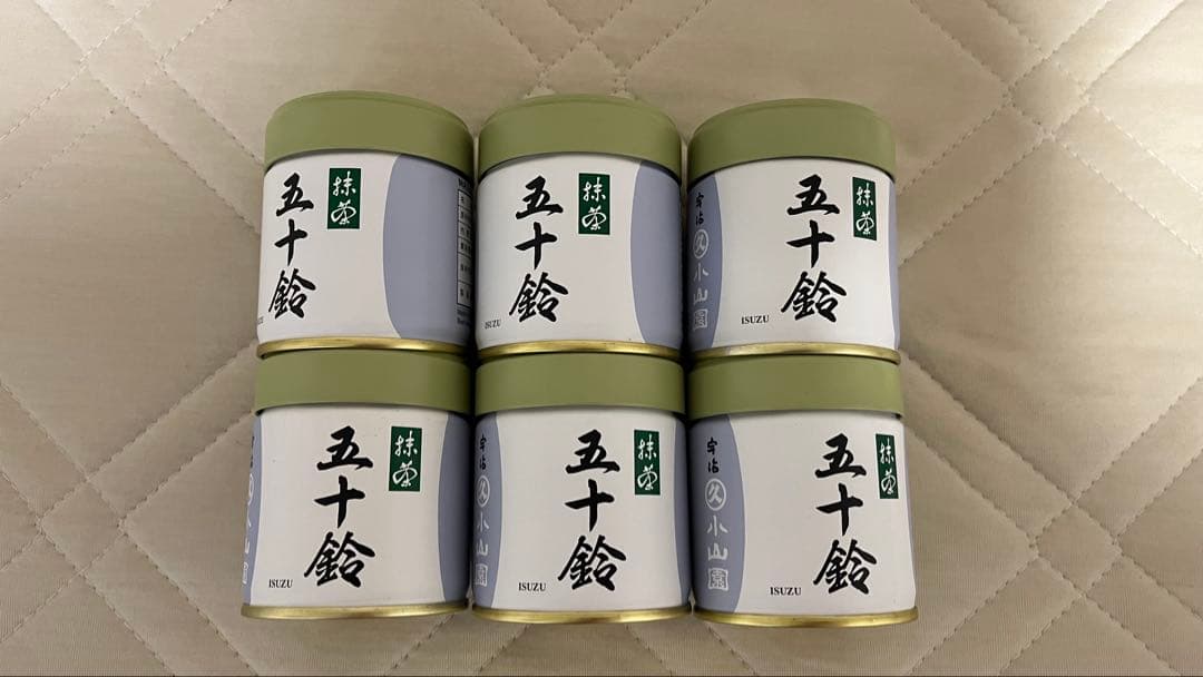 丸久小山園 抹茶 五十鈴 40g 6個
