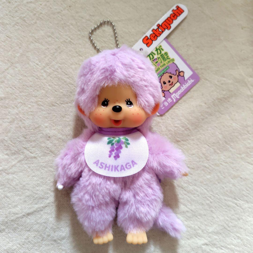 モンチッチ　ご当地モンチッチ　あしかがフラワーパーク限定モンチッチ　マスコット