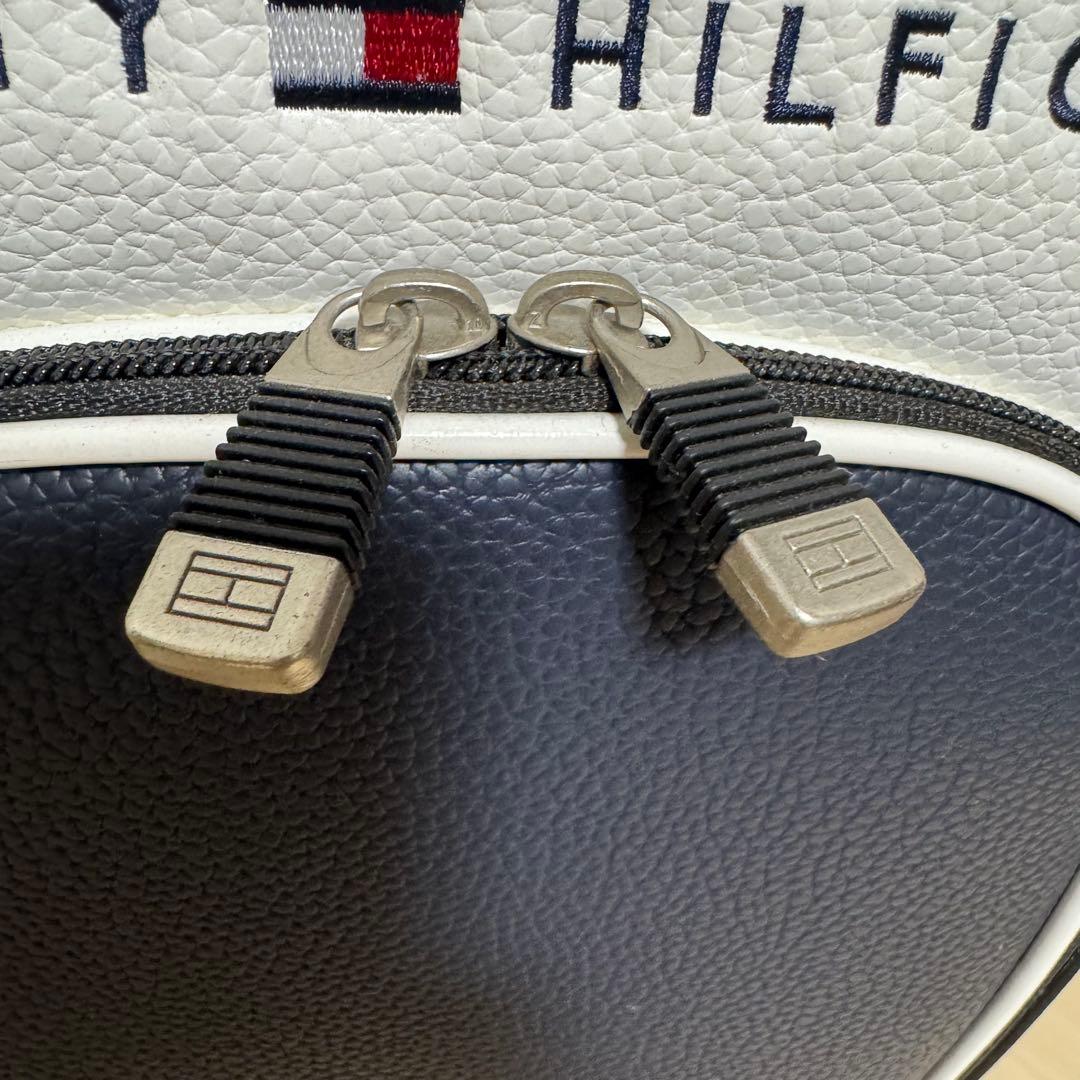 美品トミーヒルフィガーゴルフ/THE FACEキャディバッグ/THMG7SC1