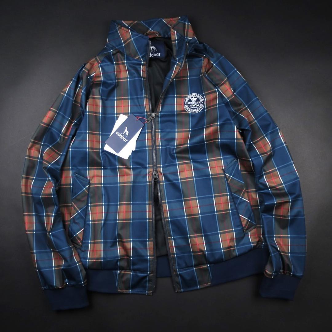 adabat 撥水 ターターンチェック柄 スウィングトップ M