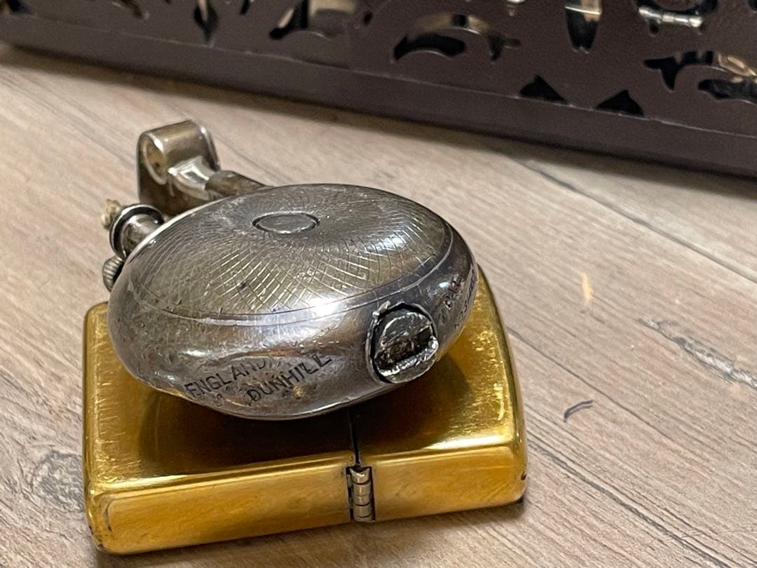 ダンヒル 【シルバー】 オイルライター アンティークライター