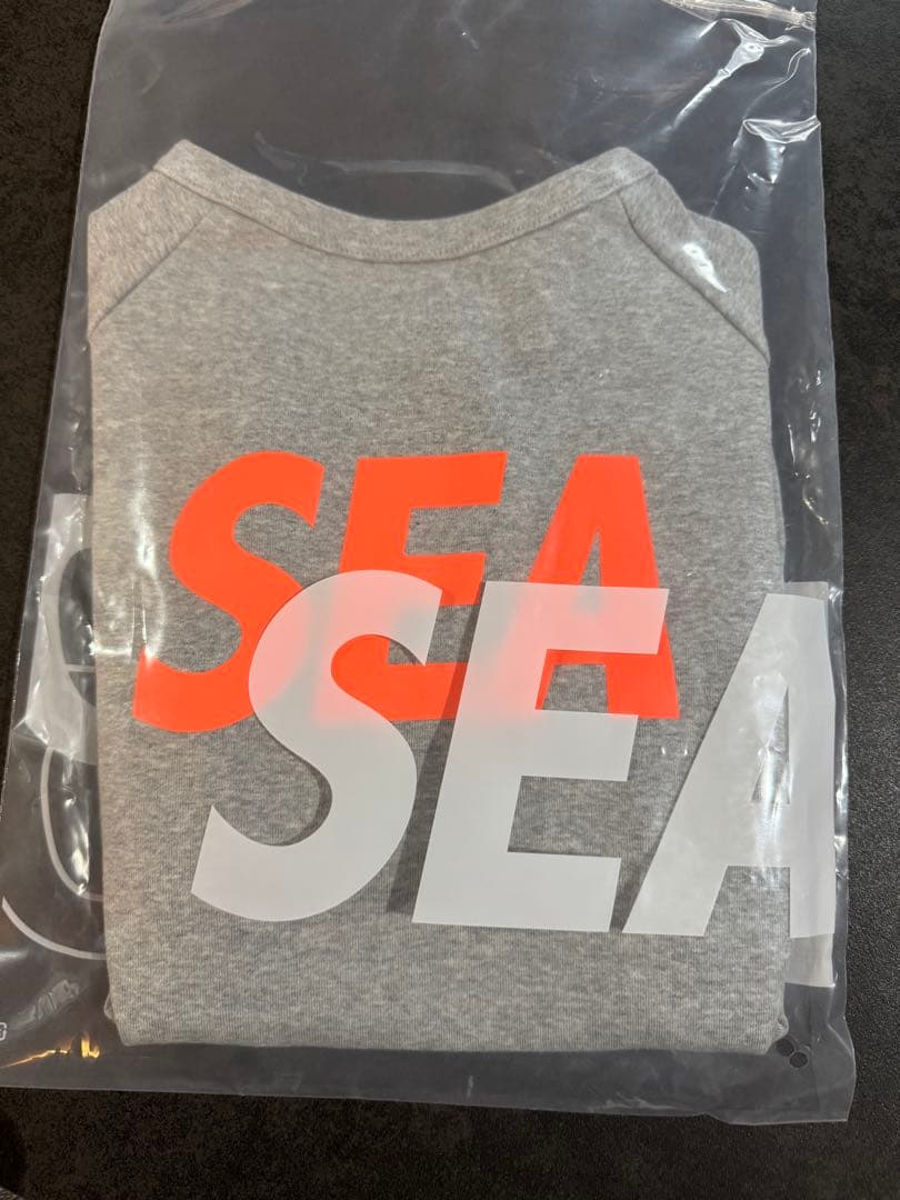 WIND AND SEA DOG TEE グレー2XL