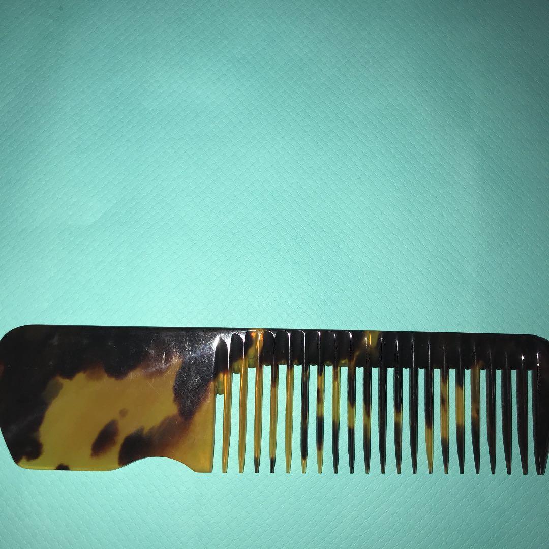 ビンテージ　　本鼈甲コーム　　未使用貴重品
