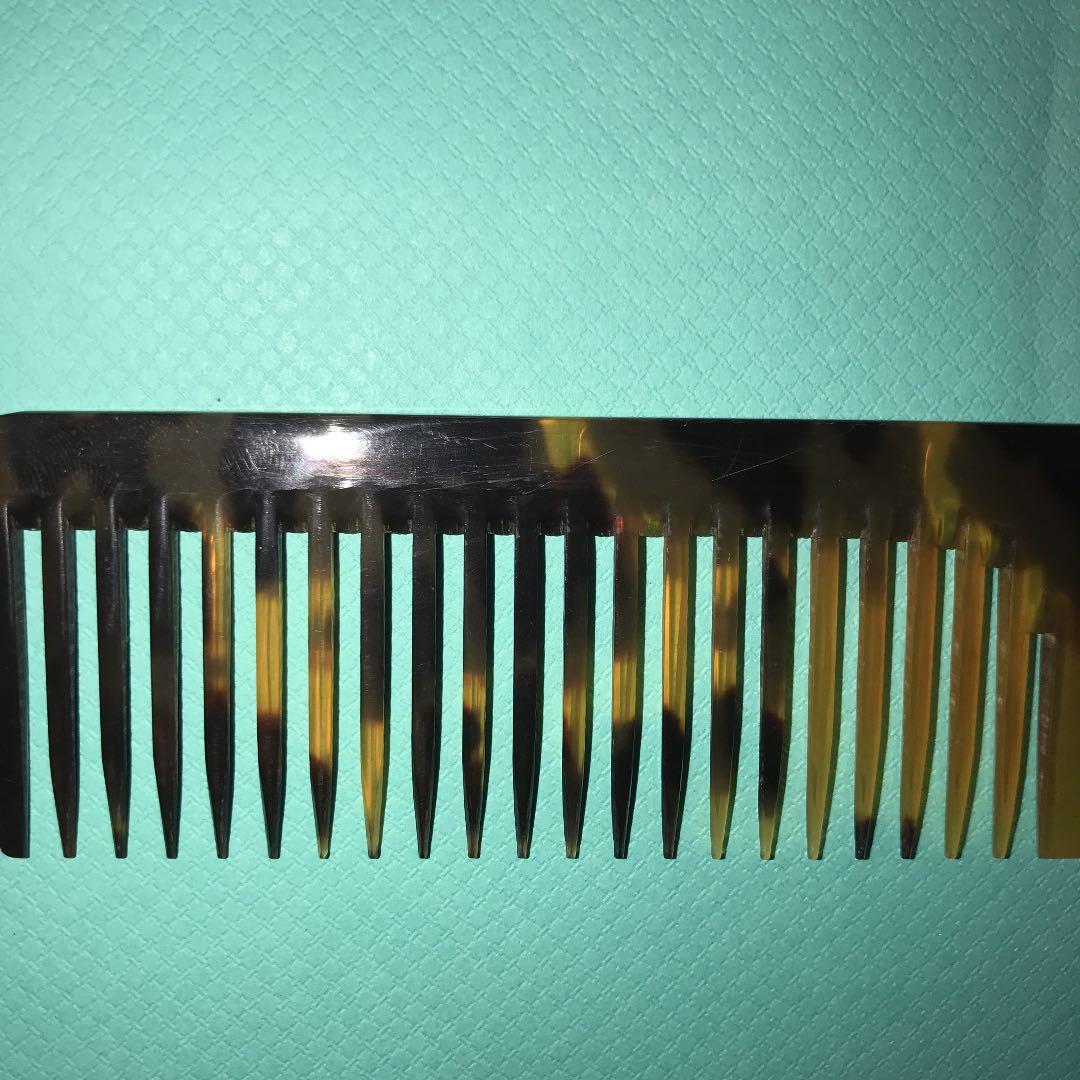 ビンテージ　　本鼈甲コーム　　未使用貴重品