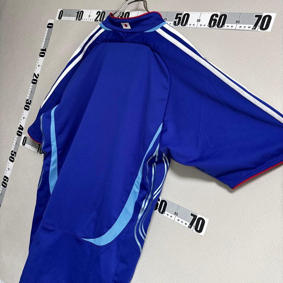 日本代表 adidas アディダス ユニフォーム ゲームシャツ 2006 L 青