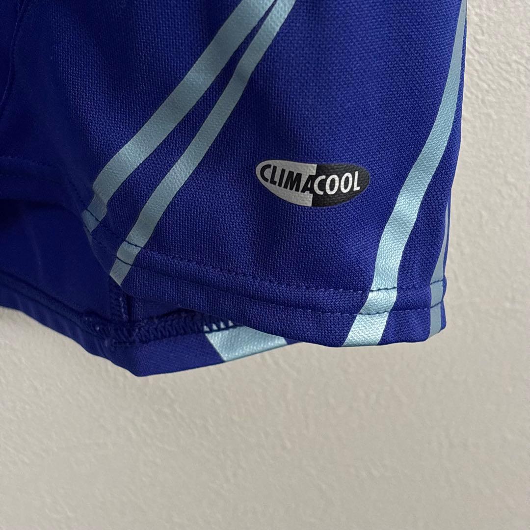 日本代表 adidas アディダス ユニフォーム ゲームシャツ 2006 L 青