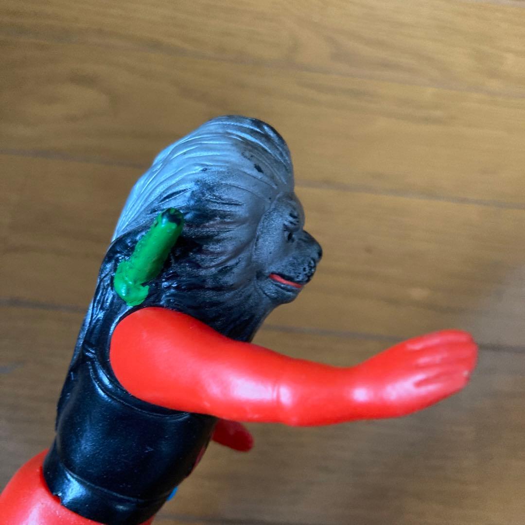 ライオン丸　ソフビ　当時モノ　1970年代