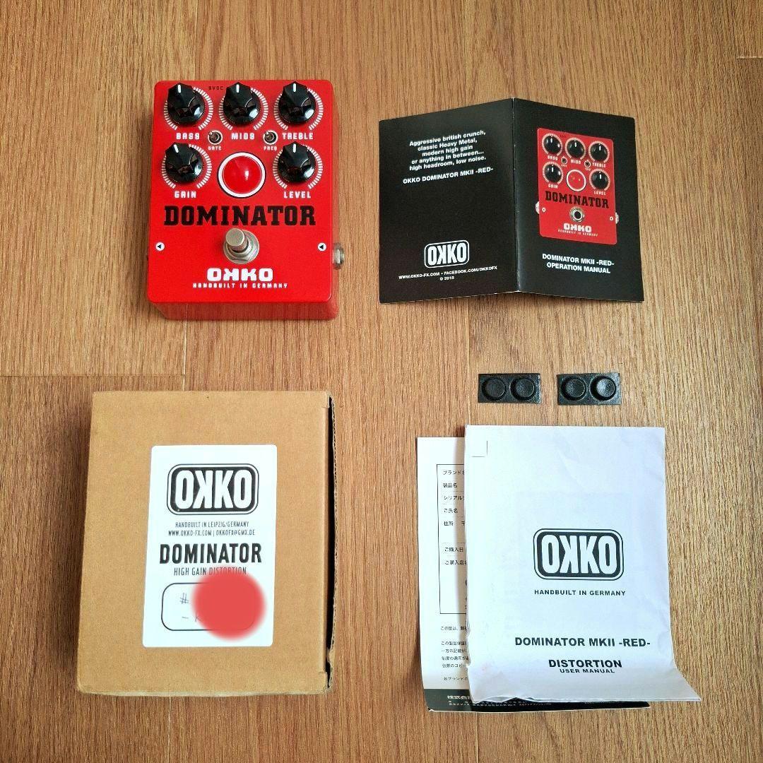 OKKO DOMINATOR MKII RED エフェクター