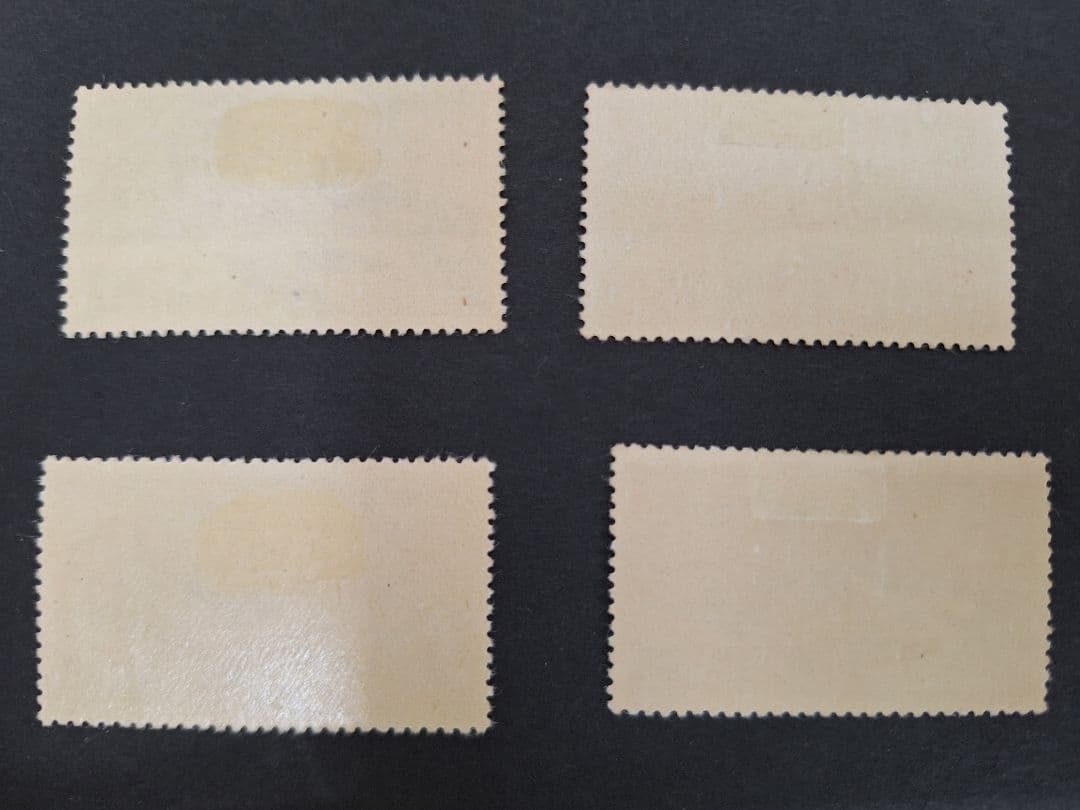 ●　銭単位切手　航空切手　立山航空(銭位)　全揃　と　おまけ　●