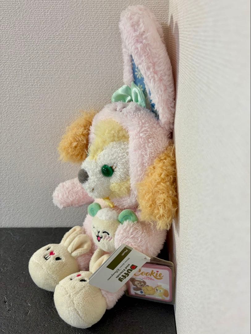 香港ディズニー　イースター　2019年　クッキーアン　ぬいぐるみ　タグ有り