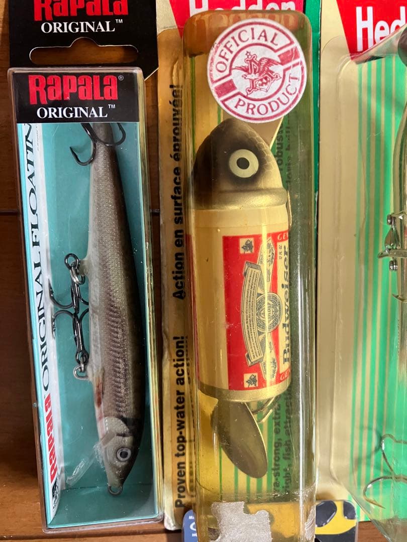 未使用　アメリカンルアー11個セット(へドン、バグリー、ストーム他)