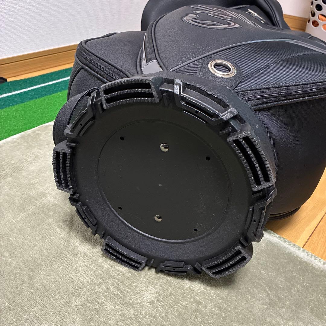 たく　キャロウェイ　キャディバッグ　ガンメタル×ブラック