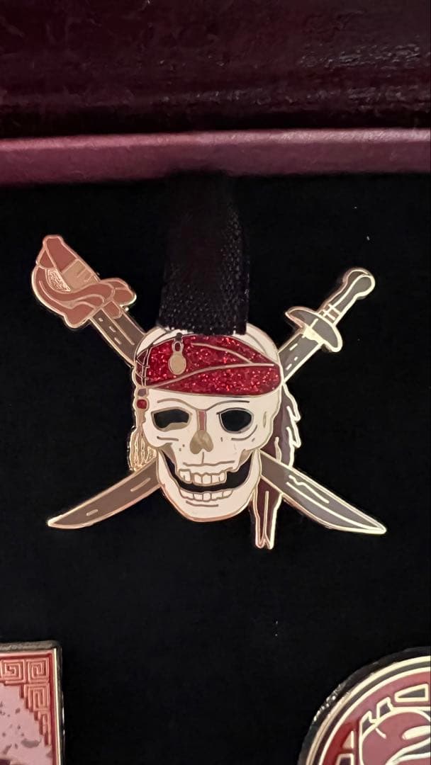 【500個限定】　ディズニー　パイレーツオブカリビアン　ピンバッジセット 箱付き