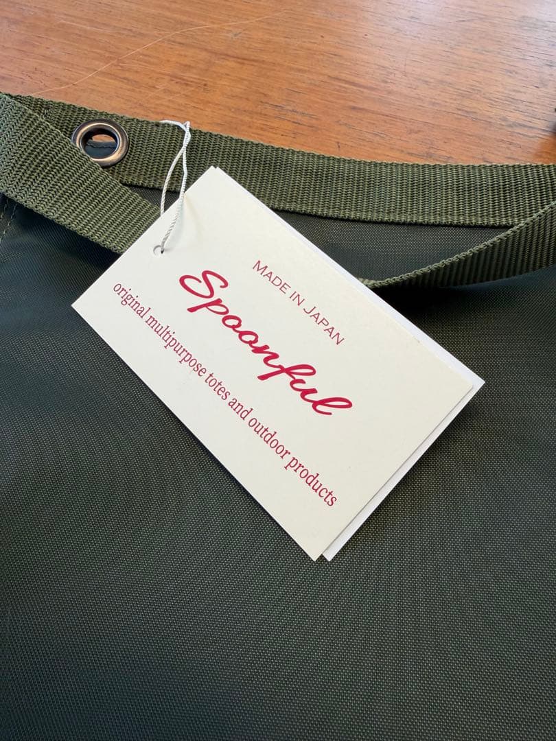 Spoonful ダッフルバッグ Lサイズ オリーブ、新品未使用